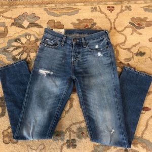 Hollister men’s or young men’s distressed jeans